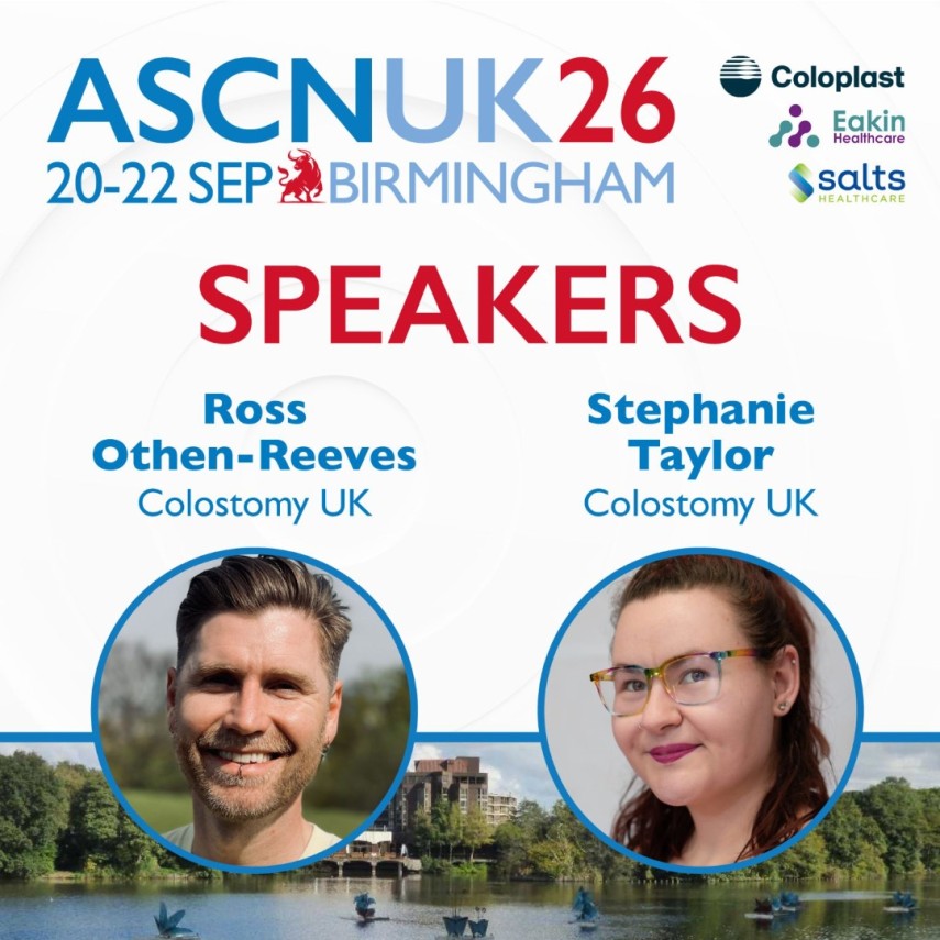 Libby, Lauren and Ross will be joined with our volunteers Ruth and Liam at our stand: W19!  We will be doing a presentation on our new Sex and Relationships project at ASCN on Tuesday 22nd September at 12.05PM.  If you’re a nurse or healthcare professional, come and visit us at W19 to chat about the support we provide, learn more about our Sex and Relationships project and discover the resources available for you and your patients.
