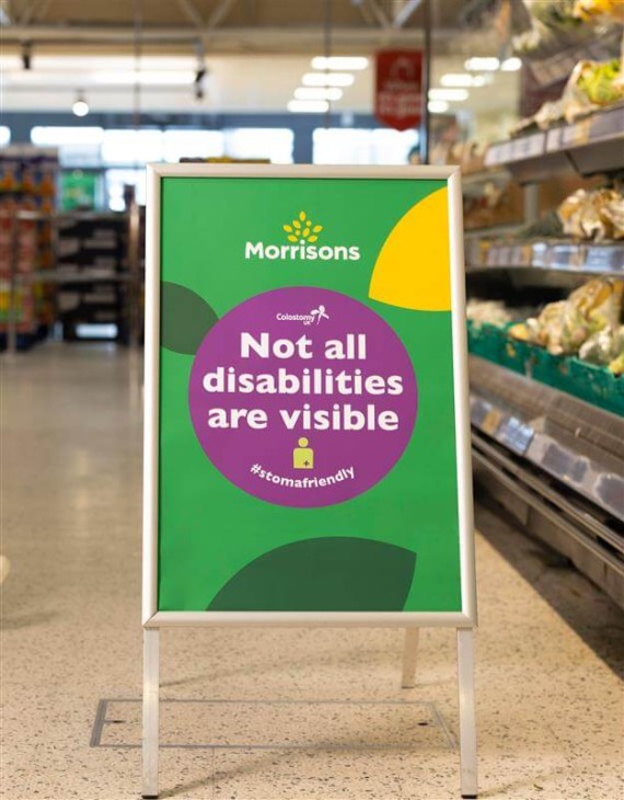 Morrisons become the first supermarket to introduce stoma-friendly toilets in all stores&nbsp;