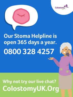 Do you have questions about managing your stoma or wellbeing? Looking to support a family member or friend? Did you know you can get immediate advice Monday to Friday 10am to 4pm via our live chat&nbsp;which you can find&nbsp;by visiting our&nbsp;website and clicking on the speech bubble